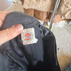 Black A-Line Wool Skirt – Vintage Union-Made Style